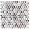 Andova Tiles SAMPLE Orb 075 x 075 Metal Penny Round Mosaic Tile SAM-ANDORB250 - alternate 1